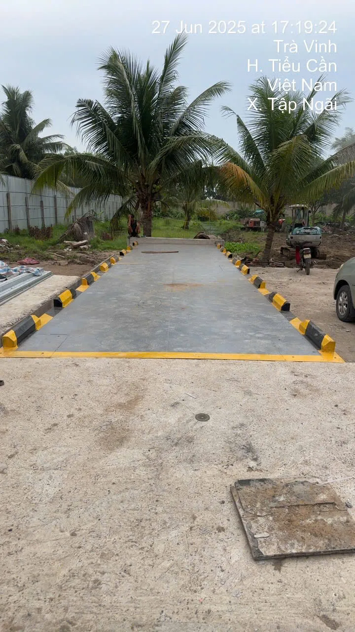 Trạm cân tại Tiểu Cần, Trà Vinh